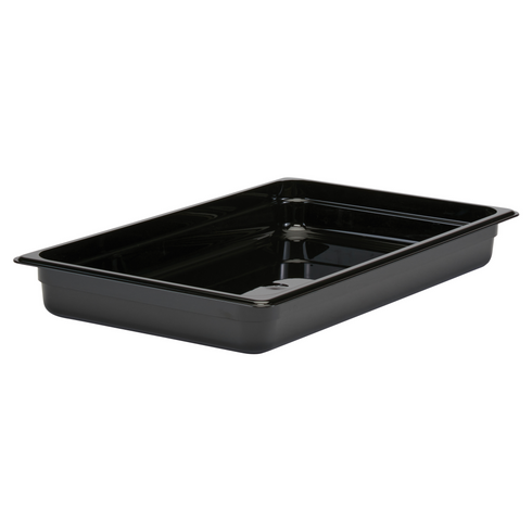 Cambro | Bac gastronome pleine grandeur Camwear, noir