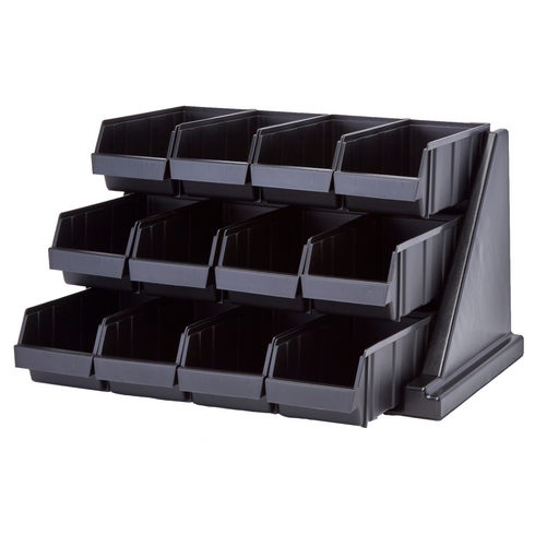 Cambro Versa Organizer, Rack with 12 Bins