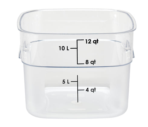 Cambro CamSquare FreshPro Storage Container, Clear