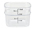 Cambro CamSquare FreshPro Storage Container, Clear
