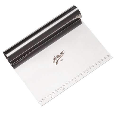 Ateco Bench Scraper with Measurements, Stainless Steel