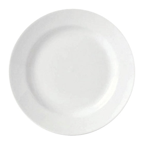 Steelite Simplicity Madison Plate, 10", White (24-pack)