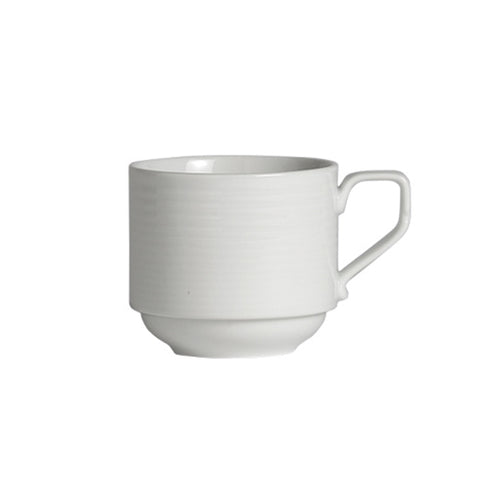 Steelite Virtuoso Coffee Cup, 6 3/4 oz, White (24-pack)