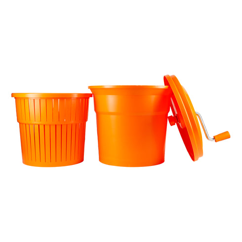 Dynamic Commercial SD92SC Manual Salad Spinner w Sealed Cover, 5 Gal