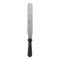 Ateco Straight Spatula, Black Plastic Handle