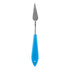 Ateco Teadrop Shape Offset Spatula, 2.5" Blade, Blue Plastic Handle, FINAL SALE