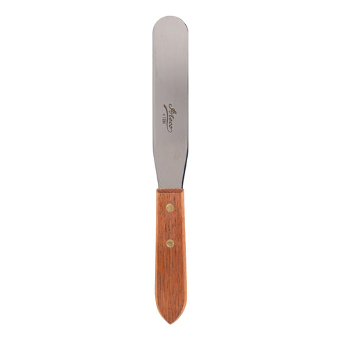 Ateco Straight Spatula, Wood Handle