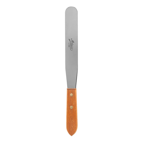 Ateco Straight Spatula, Wood Handle