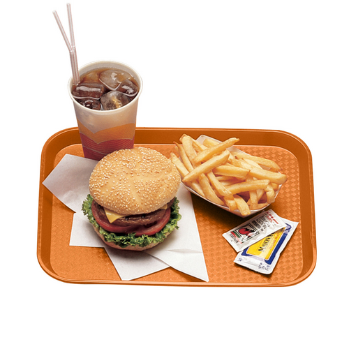 Cambro Rectangular Fast Food Tray, 14" x 18" (12-pack)