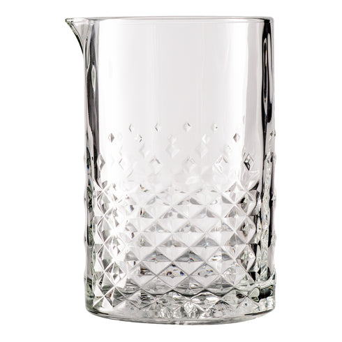 Libbey Carats Cocktail Stirring Glass w Pouring Spout, 25.25 oz (6-pack)