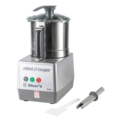 Robot Coupe | Robot culinaire Blixer 4, bol en acier inoxydable de 4,5 ptes, 120V