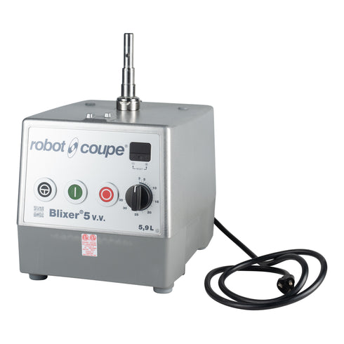 Robot Coupe Blixer 5 VV Food Processor, 5.5 qt Stainless Steel Bowl, 120 V