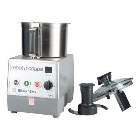 Robot Coupe Blixer 5 VV Food Processor, 5.5 qt Stainless Steel Bowl, 120 V
