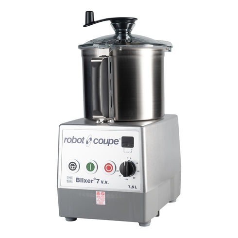 Robot Coupe Blixer 7 VV Food Processor, 7 qt, Stainless Steel Bowl, 120V