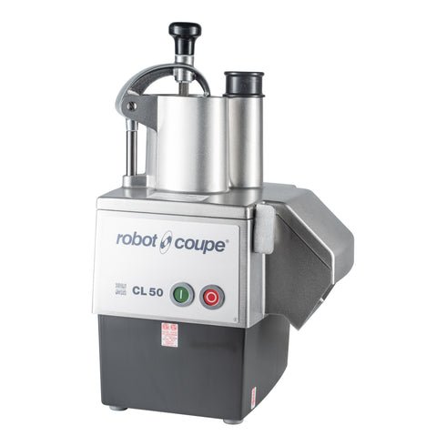 Robot Coupe CL50E Continuous Feed Vegetable Prep Food Processor, 1.5 HP, 120 V