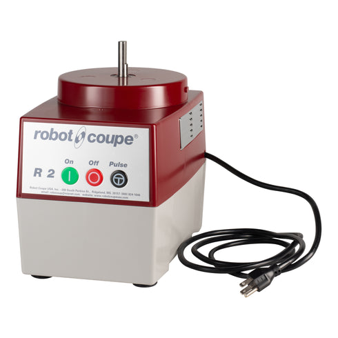 Robot Coupe R2NCLR Combination Food Processor, Clear Plastic 3 qt Bowl, 1 HP, 120V