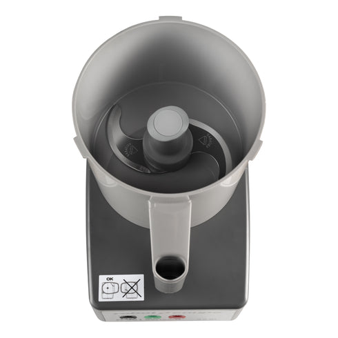 Robot Coupe R301 Combination Food Processor, 3.5 qt Grey Plastic Bowl, 1.5 HP, 120 V