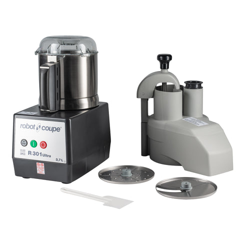 Robot Coupe | Robot culinaire combiné R301 Ultra, bol en acier inoxydable de 3,5 pintes, 1/2 HP, 115V