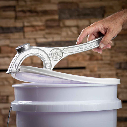 TableCraft Pail Opener, 15", Aluminum