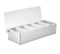 Artisanat de table | Porte-condiments, 5 compartiments, acier inoxydable avec couvercle transparent