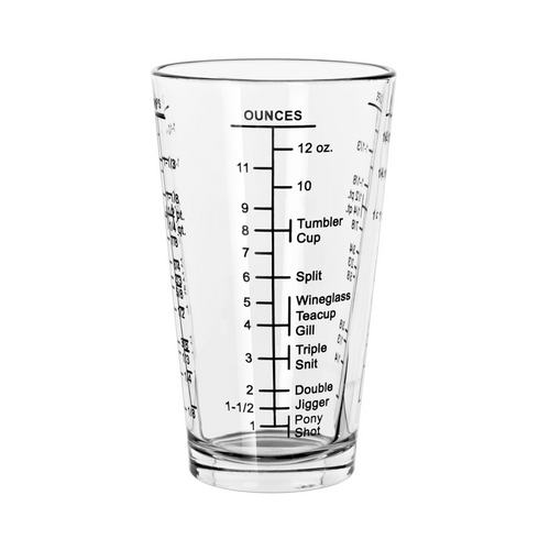 Libbey Measuring Glass, 16 oz (8-pack)