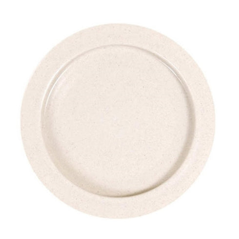 Bel-Art Plate with Inner Lip, 9", Stone