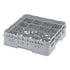 Cambro Camrack Glass Rack, 16 Compartment, Grey