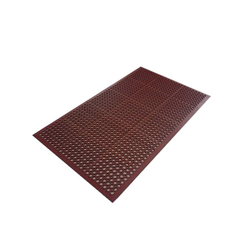 Happy Mat Economy Anti Fatigue General Purpose Floor Mat, 36" x 60", Red