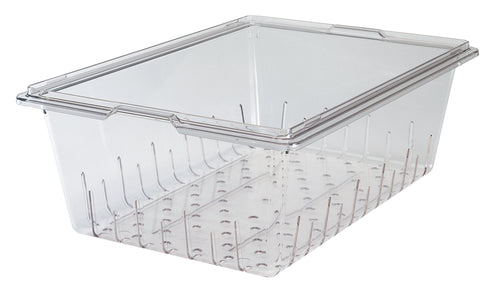 Cambro Camwear Full Size Food Storage Box Colander, Clear