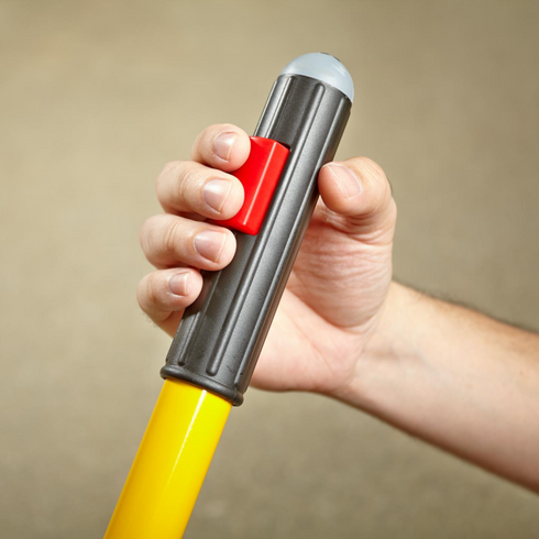 Rubbermaid HYGEN PULSE Microfiber Spray Mop Kit, Single Sided, Yellow