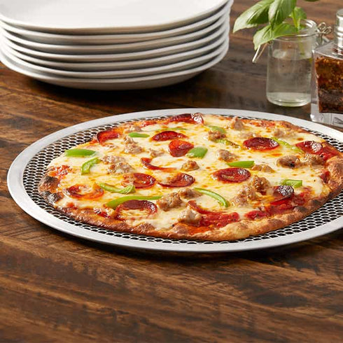 Artisanat métallique américain | Écran à pizza, 12", aluminium