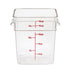 Cambro CamSquare Food Storage Container, Clear