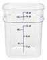 Cambro CamSquare FreshPro Storage Container, Clear