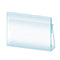 kostKlip Sneeze Guard Sign Holder, 3.5" x 2.5", Clear Acrylic