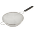 Browne Single Mesh Medium Strainer, Stainless Steel w Plastic Handle