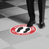 ChefEquipment.com Social Distance Floor Marker 17" English, FINAL SALE