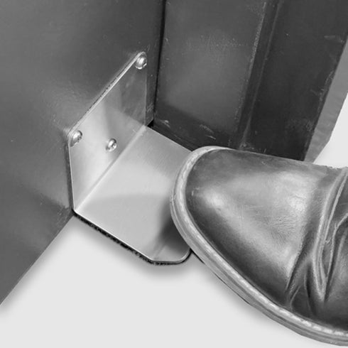 Quête | Pied de traction/ouvre-porte mains libres en acier inoxydable, VENTE FINALE