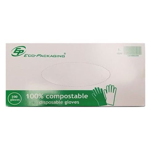Éco-Emballage | Gants compostables (paquet de 100)
