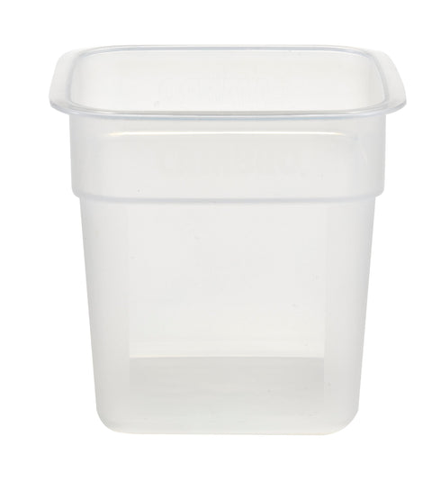 Cambro CamSquare FreshPro Storage Container, Translucent