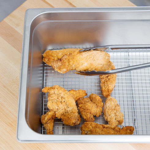 Vollrath Super Pan V Food Pan Wire Grate, Stainless Steel