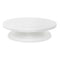 Ateco Revolving Round Cake Stand, 11" Diameter, Plastic, White