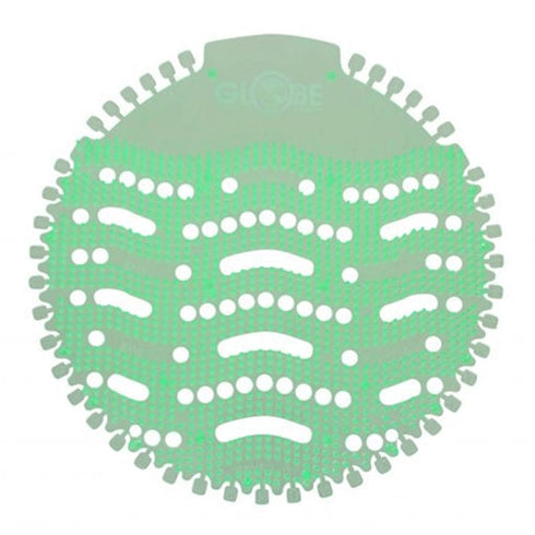 Globe | Écran d'urinoir anti-éclaboussures en EVA (paquet de 10)