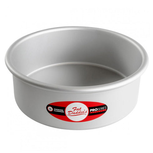 Fat Daddio's Round Cake Pan, 3" Deep, Anodized Aluminum, FINAL SALE