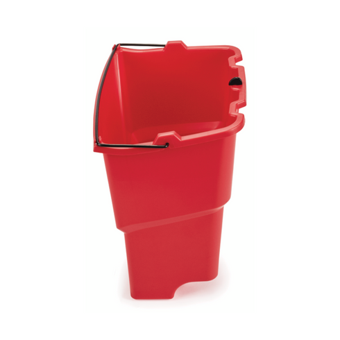 Caoutchouc | Seau d'eau sale WaveBrake, 18 Qt, rouge