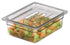 Cambro | Couvercle pour bac gastronome Camwear avec poignée, transparent