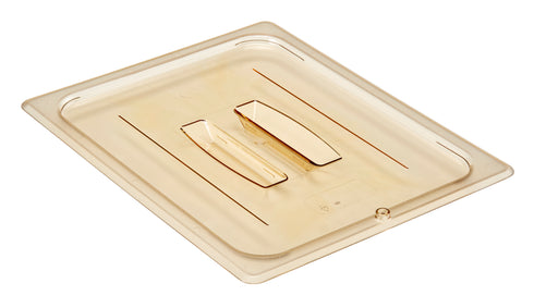 Cambro High Heat Food Pan Cover w/Handle, Amber