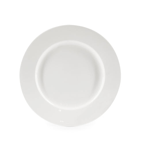 Camée | Assiette à bord blanc impérial (paquet de 24)