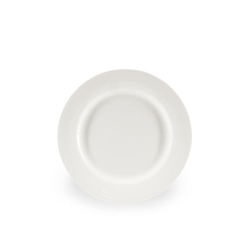 Camée | Assiette à bord blanc impérial (paquet de 24)