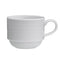 Steelite Royal Porcelain Belisa Stacking Cup, 9 oz, White (36-pack)