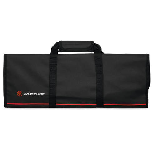 Wusthof Knife Roll with 12 Pockets, Black